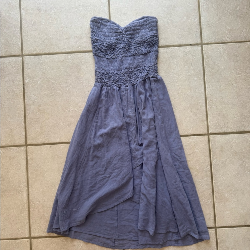 Free People Lavender Asymmetrical Dress - Picture 3 of 3